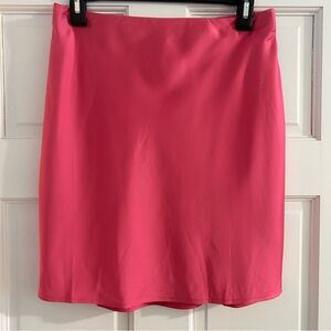 NWT J Crew Satin Pink Women's Skirt